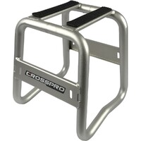 CrossPro Bike Stand Aluminium "Grand Prix" 01 - Ice Polish (Silver)