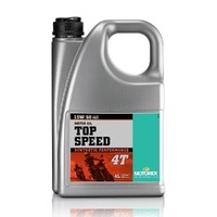 Motorex Top Speed MC 4T 15W50 - 4 Litre (4)