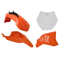 Rtech KTM SX 65 2012-2015 Orange-White (OEM 2013-2015) Plastic Kit