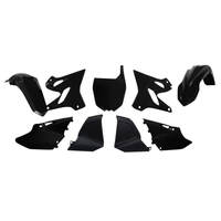 Rtech Yamaha YZ/YZ-X 125-250 2002-2021 Black Re-Style Plastic Kit