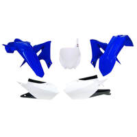 Rtech Yamaha YZ 250F 2019-2022 / YZ 450F 2018-2022 Blue-White (OEM 2018-2020) Plastic Kit