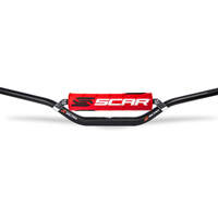 Scar S²  Handlebar - High - Black Bar with Red bar pad 