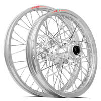 SM Pro / DID LT-X KTM-Husqvarna-GasGas 21X1.60/19X2.15 Silver/Black Wheel Set