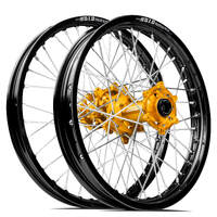 SM Pro / DID ST-X Honda CRF250 2014-2024 / CRF450 2013-2024 21X1.60/19X2.15 Black/Gold Wheel Set