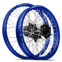 SM Pro / DID ST-X Yamaha WR250F 2003-2019 / WR450F 2003-2018 21X1.60/18X2.15 Blue/Black Wheel Set