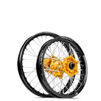 SM Pro / DID KTM-Husqvarna-GasGas 85cc 2021-2024 19X1.40/16X1.85 Black/Gold Wheel Set