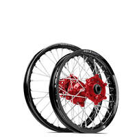 SM Pro / DID KTM-Husqvarna-GasGas 85cc 2021-2024 19X1.40/16X1.85 Black/Red Wheel Set