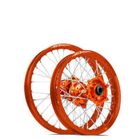 SM Pro / DID KTM-Husqvarna-GasGas 85cc 2021-2024 19X1.40/16X1.85 Orange/Orange Wheel Set