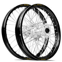 SM Pro / Excel Honda CRF250 2014-2024 / CRF450 2013-2024 21X1.60/18X2.15 Black/Silver Wheel Set