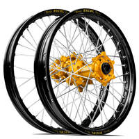 SM Pro / Excel Sherco 125-510 2005-2024 21X1.60/18X2.15 Black/Gold Wheel Set