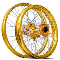 SM Pro Suzuki RMZ250 / RMZ450 2005-2024 21X1.60/18X2.15 Gold/Gold Wheel Set